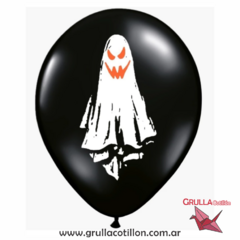 GLOBO ESTAMPADO FANTASMA x5