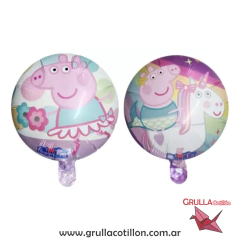 GLOBO MINI PEPPA PIG 25 cm.