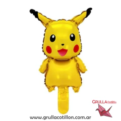 GLOBO MINI SILUETA PIKACHU 40 cm