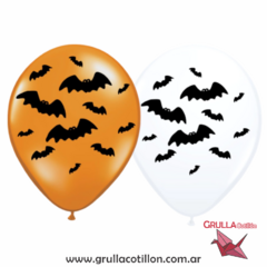 GLOBO ESTAMPADO MURCIELAGO x5