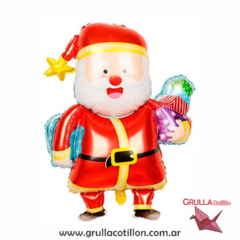 MINI GLOBO PAPA NOEL CON REGALOS