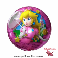 GLOBO PRINCESA PEACH 45 cm.