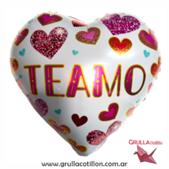 GLOBO CORAZON TE AMO CORAZONCITOS 18" - comprar online