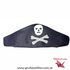 GORRO DE TELA PIRATA