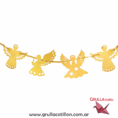 GUIRNALDA ANGELITOS DORADOS
