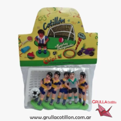 JUGADORES CON ARCO AMARILLO Y AZUL