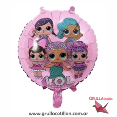 GLOBO LOL 18" ROSA