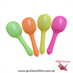 MARACAS FLUO x5