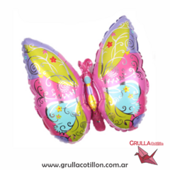 GLOBO MINI MARIPOSA 40 cm - MULTICOLOR - comprar online
