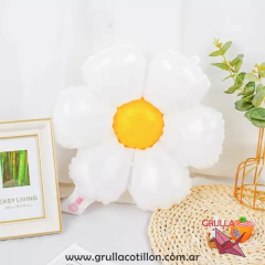 GLOBO MARGARITA CHICA 40 cm - comprar online