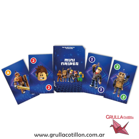 PACK MINI NAIPES ROBLOX x6
