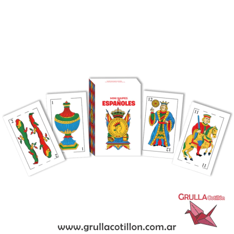PACK MINI NAIPES ESPAÑOLAS x6 - comprar online