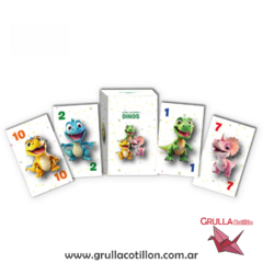 PACK MINI NAIPES DINOS x6