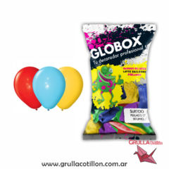 BOLSA GLOBITOS PERLADOS 5" x 50 SURTIDOS