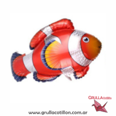 GLOBO MINI PEZ PAYASO 40 cm.