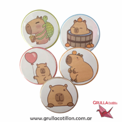 PIN CAPIBARA x5 - comprar online