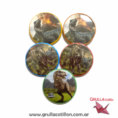 PIN JURASSIC WORLD x5