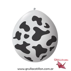 GLOBO PIÑATA 24" MANCHA VACA