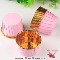 PIROTIN METALIZADO ROSA Y DORADO x10 en internet