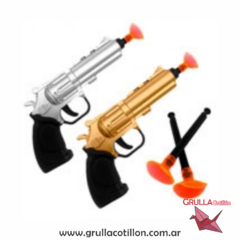 PISTOLITA JUGUETE CON 2 VENTOSAS