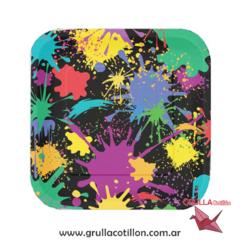 PLATO CUADRADO ART x8