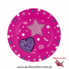 PLATO FASHION ROSA x8