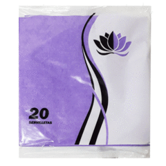 Imagen de SERVILLETAS ECONOMICAS x 20 unidades (elegir color)