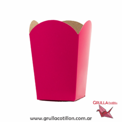 CAJITA POCHOCLERA FUCSIA x10