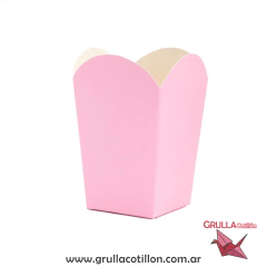 CAJITAS POCHOCLERA ROSA PASTEL x10 en internet