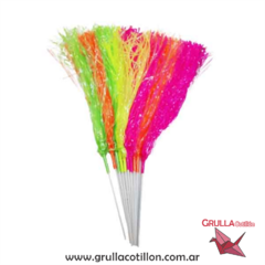PORRAS COLORES FLUO x10
