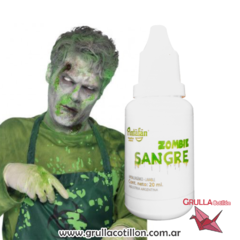 SANGRE LIQUIDA VERDE