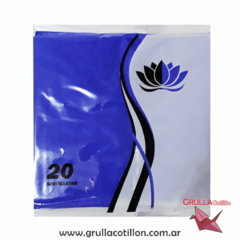 SERVILLETAS ECONOMICAS x 20 unidades (elegir color)