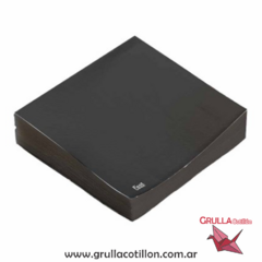 SERVILLETA LISA PREMIUM NEGRA x20