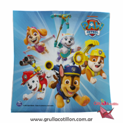 SERVILLETA ESTAMPADA PAW PATROL x20 - comprar online