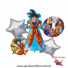 SET 5 GLOBOS DRAGON BALL Z - comprar online