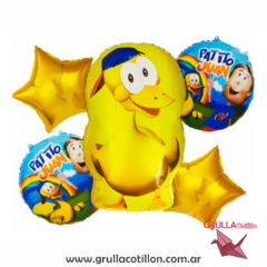 SET 5 GLOBOS PATITO JUAN