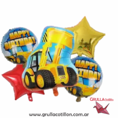 SET 5 GLOBOS TRACTOR - comprar online