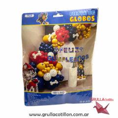 KIT DECORACION - PAW PATROL (91 articulos)