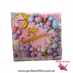 KIT DECORACION - COLA SIRENA (98 articulos)