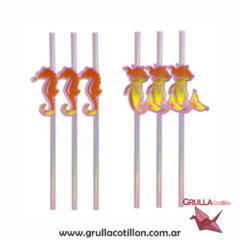 SORBETES SIRENAS E HIPOCAMPOS x 6 unidades