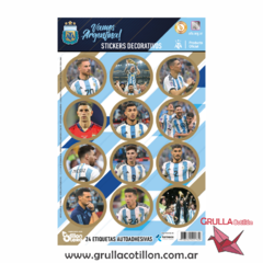 STICKER ARGENTINA x24