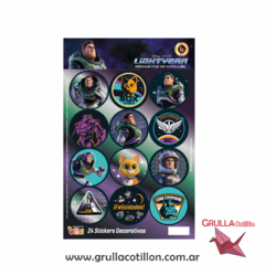STICKER BUZZ LIGHTYEAR x24
