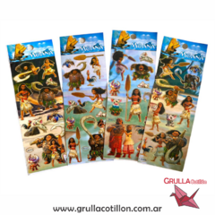 PLANCHITA DE STICKERS - MOANA