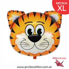 GLOBO SUPER CABEZA TIGRE 85 cm.