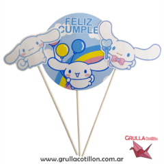 CAKE TOPPER x3 - CINNAMOROLL - comprar online