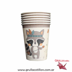VASO MAPACHE x6