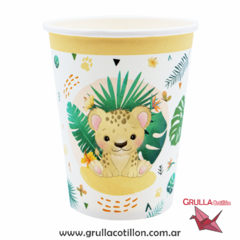 VASO ANIMALITOS SALVAJES x6