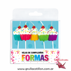 SET VELA CUPCAKE