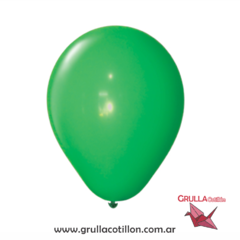 GLOBO PERLADO VERDE 12" x10