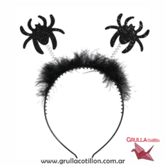 VINCHA HALLOWEEN RESORTE ARAÑAS